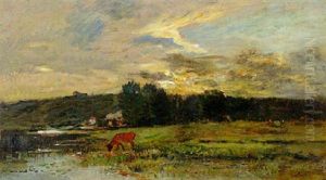 Paysage by Charles-Francois Daubigny