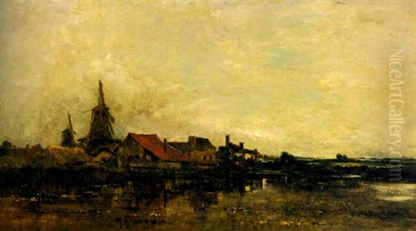 La Meuse A Dordrecht - view 1