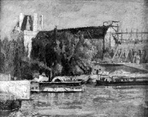 River View by Charles-Francois Daubigny
