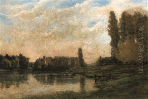 On The Banks Of The Oise - view 1