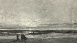 Coucher De Soleil Sur La Mer