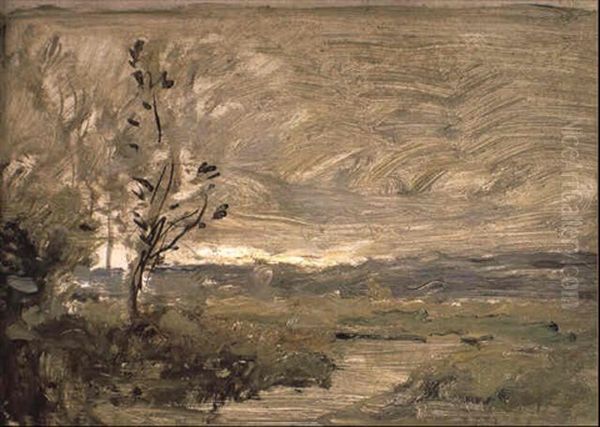 Arbres Au Bord De L'oise - view 1