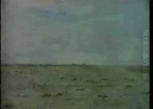 Voiliers Sur La Mer by Charles-Francois Daubigny