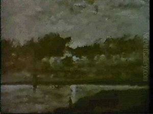 Pecheurs A L'embouchure De La Tamise by Charles-Francois Daubigny
