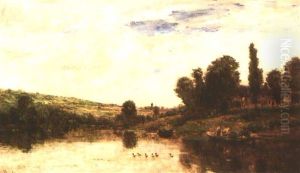 Les Canards by Charles-Francois Daubigny