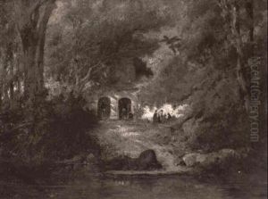 La Riviere by Charles-Francois Daubigny