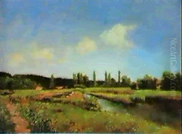 A Landscape With A Stream - view 1