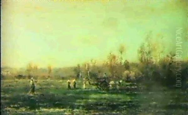 Landscape With Fieldworkers - view 1