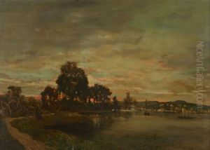 La Seine Au Soleil Couchant