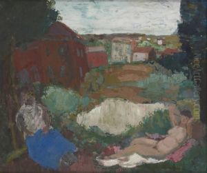 Nu Au Jardin by Armand Apol
