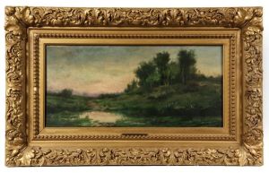 Bucolic River Scene