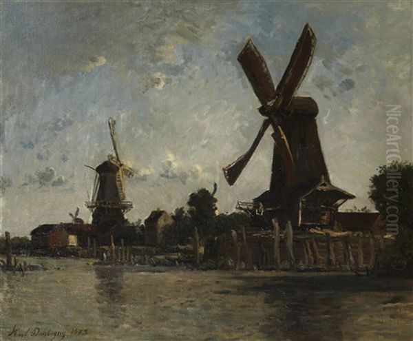 Moulins Au Bord De La Riviere - view 1