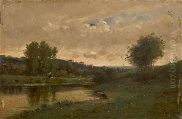 Paysage A La Lavandiere - view 1