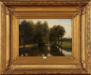Pecheur Sur Le Petit Canal Pecheur Sur Le Petit Canal