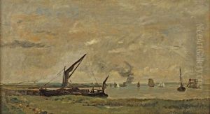 Bateaux A L'embouchure De La Tamise Bateaux A L'embouchure De La Tamise
