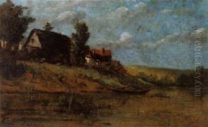 Sommerliche Flusslandschaft