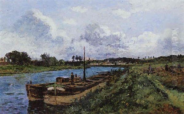 View Of The River Oise, Auvers-sur-oise - view 1