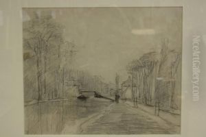 Huizen Bij Brug Over Een Vaart Huizen Bij Brug Over Een Vaart