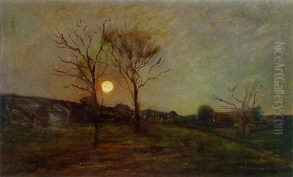 Clair De Lune Aux Environs D'auvers - view 1