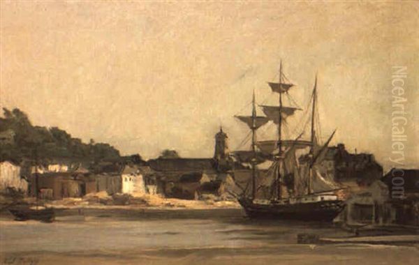 Segelschiff In Honfleur - view 1