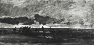 Les Paludiers by Karl Pierre Daubigny