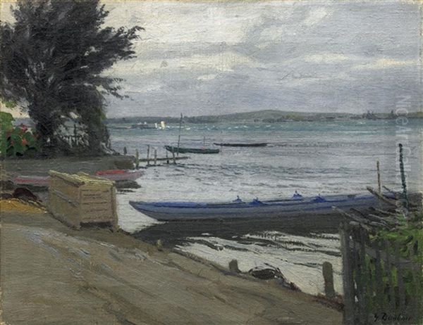 Am Ufer Liegende Boote - view 1