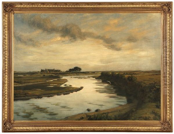 River Through A Brittany Moors Landscape - view 1