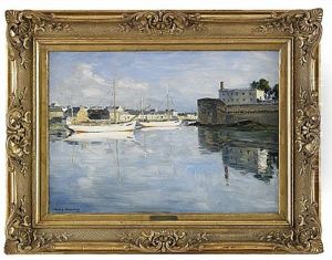 Arriere Port De Concarneau, Bretagne
