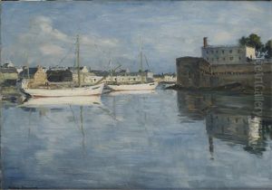 Arriere Port De Concarneau (bretagne)