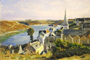 Village Breton Bord De Riviere Village Breton Bord De Riviere