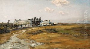 Bretonische Landschaft by Andre Eugene Dauchez