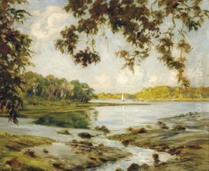 Verdant River Landscape Verdant River Landscape