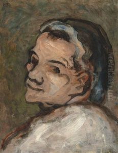 Tete De Scapin by Honore Daumier