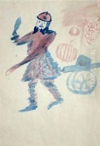 Autoportrait En Canonnier by Guillaume Apollinaire