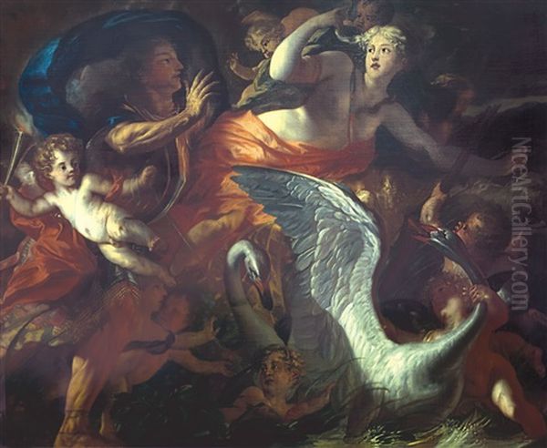 Venere Chiamata Da Marte Lascia Adone Per Raggiungere L'olimpo - view 1