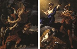 Allegoria Del Tempo (+ Minerva Vincitrice; 2 Works) by Charles Dauphin