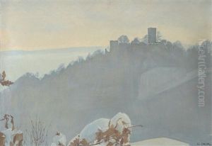 Schloss Roetteln by Hermann Daur
