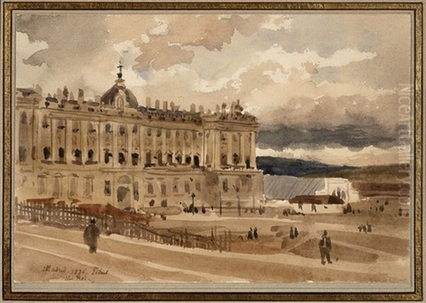 Vue Du Palacio Real A Madrid - view 1