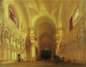 Interieur De La Cathedrale Saint Jean Des Rois A Tolede