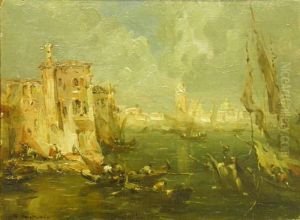 Scena Veneziana by Giovanni Apollonio