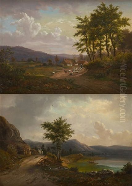 Paysages Animes (2 Works) - view 1