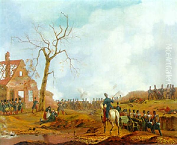 Military Manoeuvers During The Tiendaagse Veldtocht - view 1