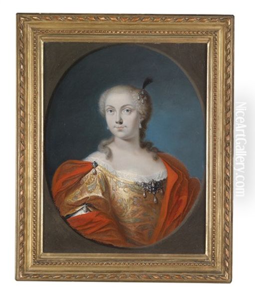 Bildnis Einer Aristokratischen Dame (pair) - view 1