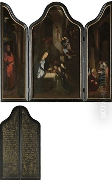 The Adoration Of The Angels (triptych) - view 1