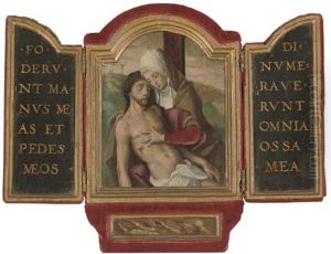 The Pieta (triptych) by Gerard David