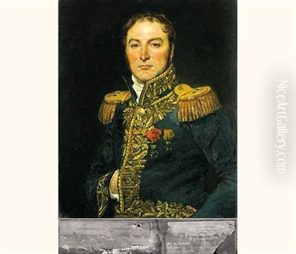 Portrait Du General Baron Claude Marie Meunier, Gendre De Jacques-louis David - view 1