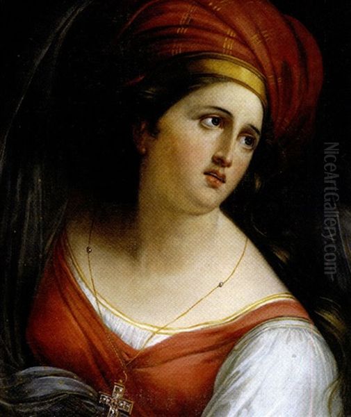 Portrait Of A Woman In A Turban - view 1