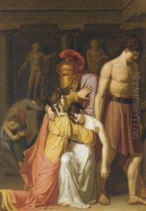 The Abduction Of Briseis by Jacques-Louis David