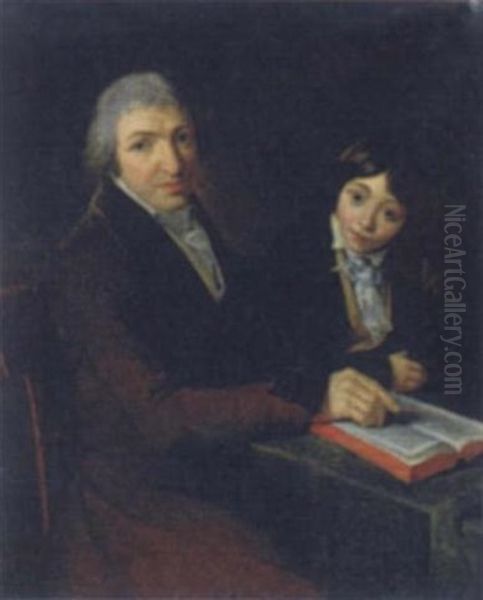 Portrait Of M. Maubach And His Son - view 1