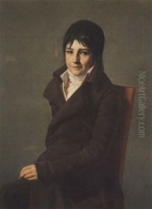 Portrait D'un Jeune Homme by Jacques-Louis David